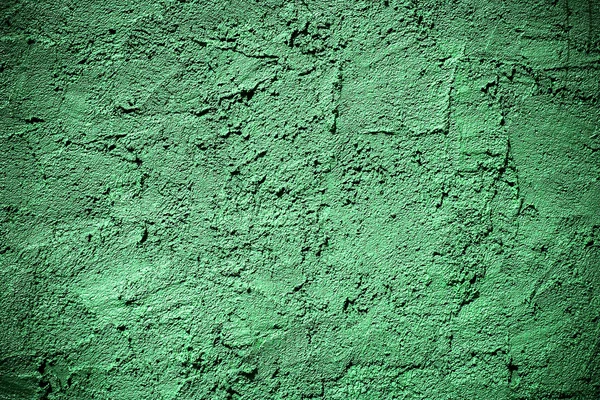 Zelená stěna pozadí closeup — Stock fotografie