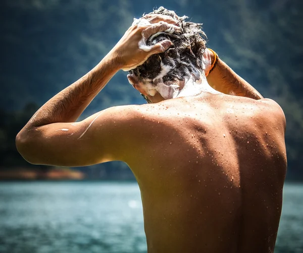 Washing head — Stock Photo, Image