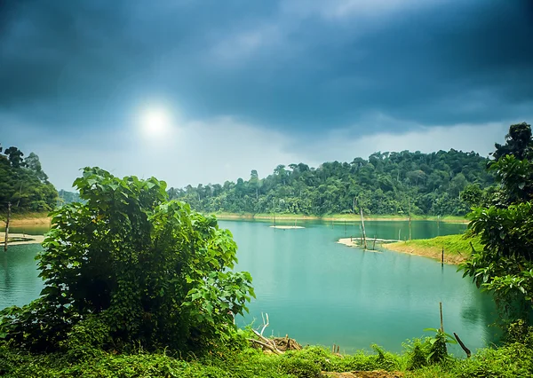 Paisagem da ilha tropical — Fotografia de Stock