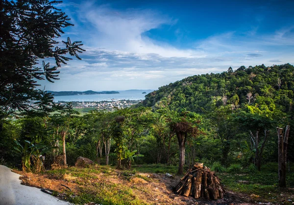 Paisagem tropical incrível — Fotografia de Stock