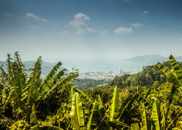 Paisaje de la isla tropical — Foto de Stock