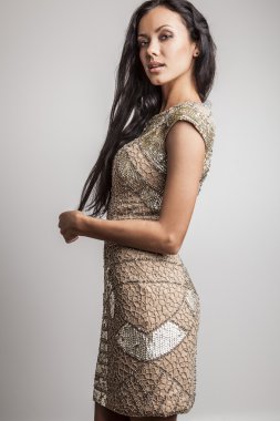 Genç Moda & güzellik kadın.