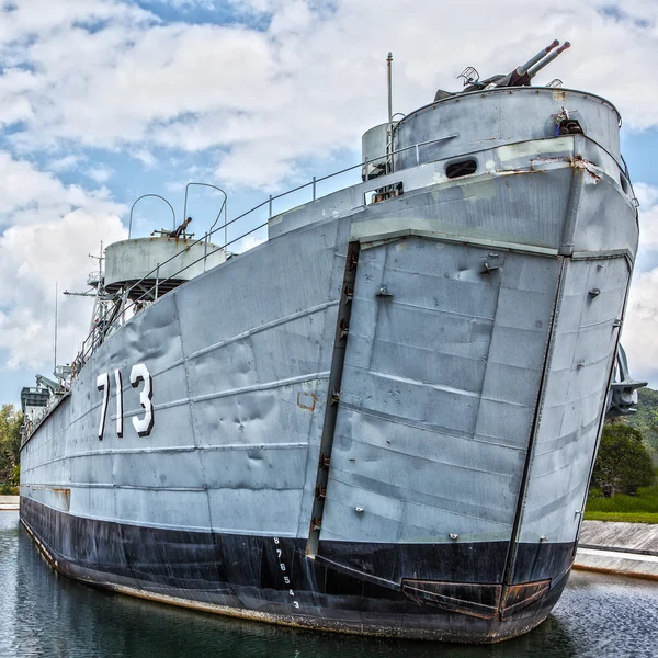 Military ship — Stock Photo, Image