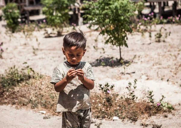 Boy in Thailand village — Stock Photo, Image
