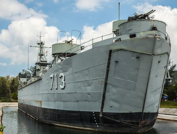 Military ship — Stock Photo, Image