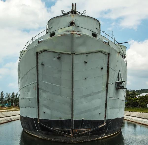 Nave militare — Foto Stock