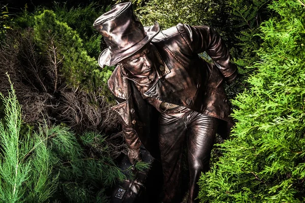 saatçi, parlak fantastik filmde görüntü. Açık masal sanat fotoğraf.