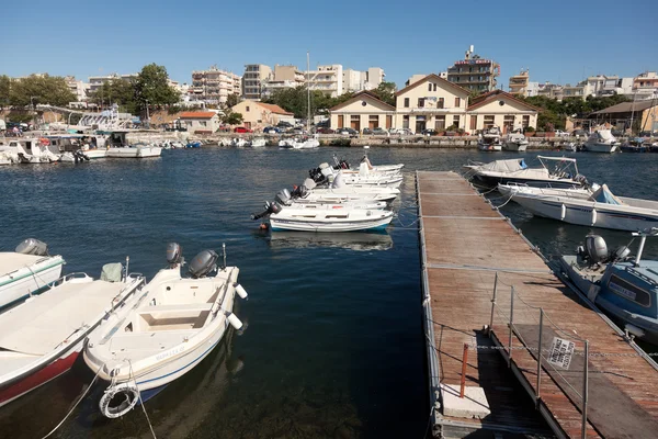 Jachty żaglowe w marina przystań Alexandroupolis - Grecja — Zdjęcie stockowe