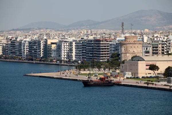 Pláž thessaloniki - Řecko — Stock fotografie