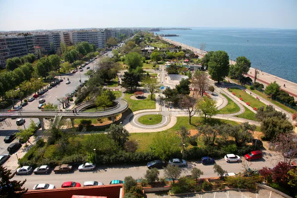 Strand van thessaloniki - Griekenland — Stockfoto