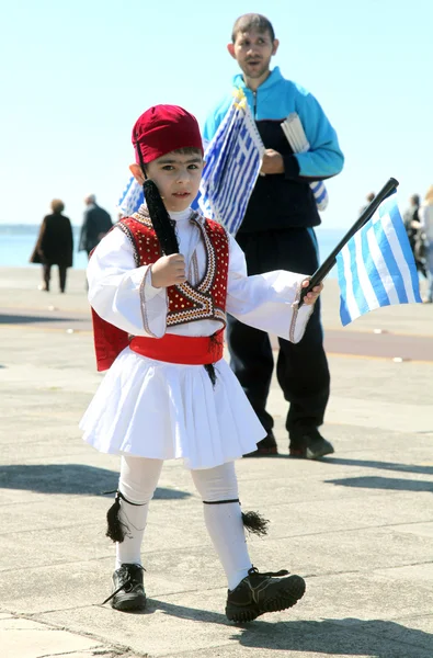 ギリシャのパレード — ストック写真