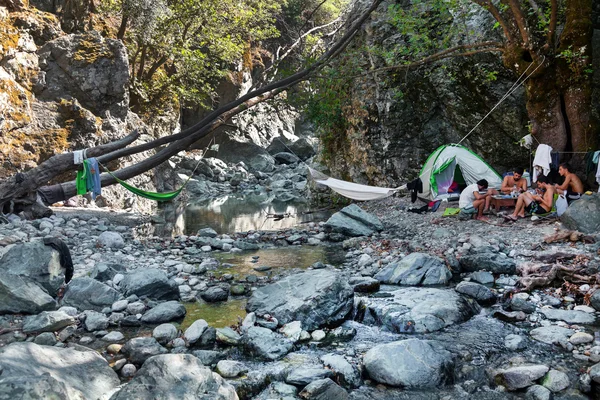 Free camping — Stock Photo, Image