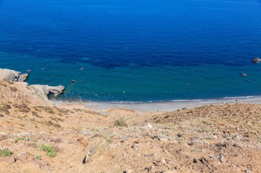samothraki Adası'nda kipi alan beach