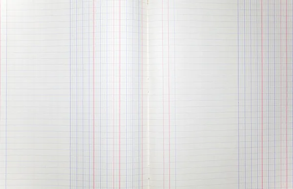 Notebook paper background — Stock Photo, Image