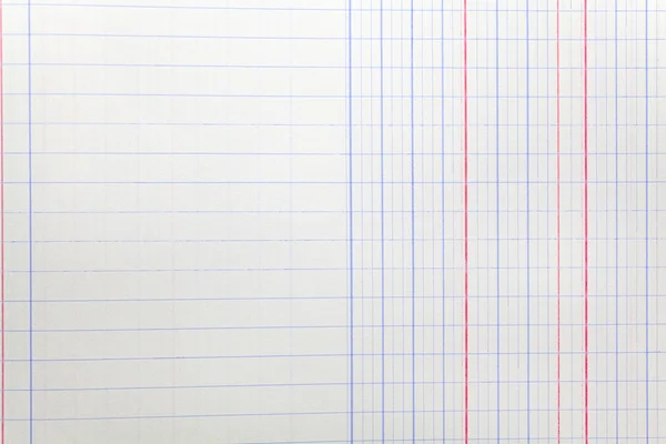 Notebook paper background — Stock Photo, Image