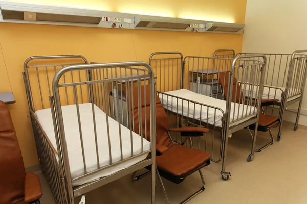 Opening of a new pediatric wing in hospital ''Gennimata''. — Stock Photo, Image