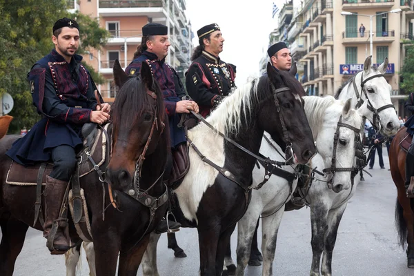 100ή επέτειος της απελευθέρωσης από της πόλης 500 χρόνια οθωμανικής — Φωτογραφία Αρχείου