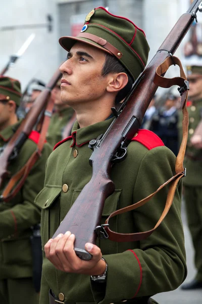 100e anniversaire de la libération des 500 ans d'occupation de l'Empire ottoman — Photo