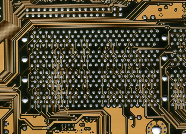 Carte de circuit imprimé cpu — Photo