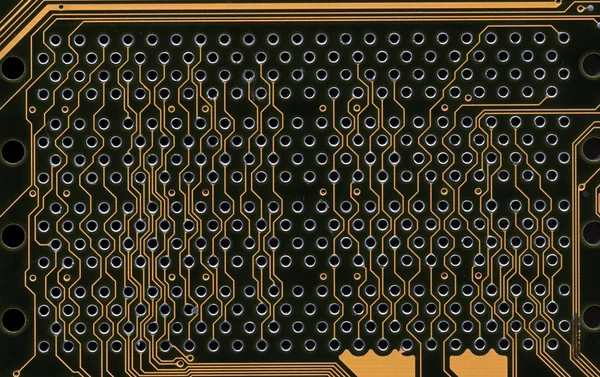 Placa de circuito cpu — Fotografia de Stock