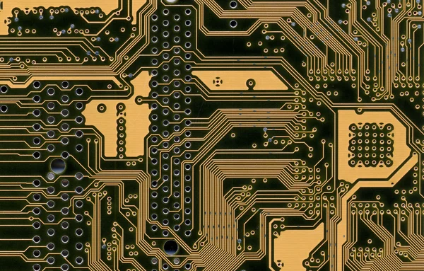 Circuit board cpu — Stock Photo, Image