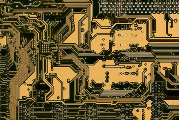 Circuit board cpu — Stock Photo, Image