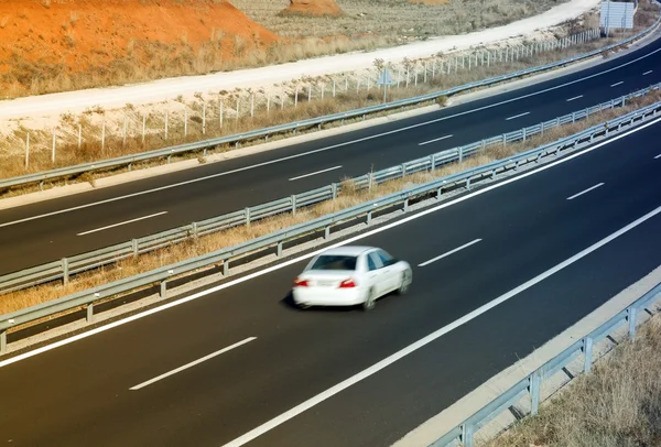 Autobahn Egnatia Odos Highway connecting Greece-Turkey. — Stock Photo, Image