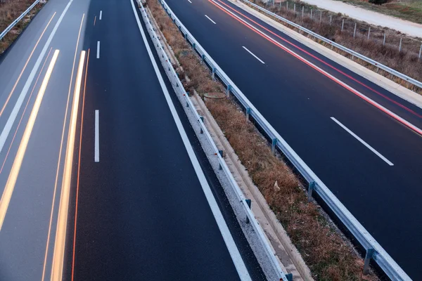 Autobahn Egnatia Odos Highway connecting Greece-Turkey. — Stock Photo, Image