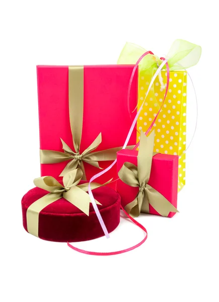 Luxury gift boxes — Stock Photo, Image