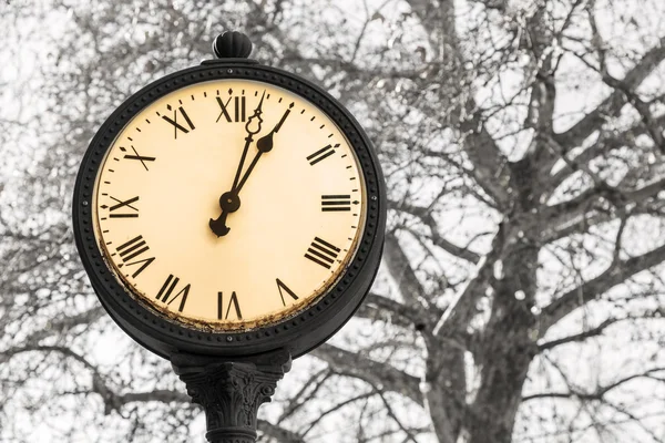 Old style clock — Stock Photo, Image