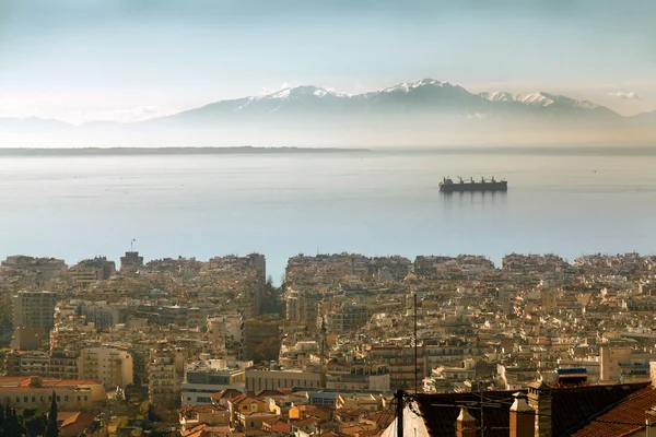Vista aérea de Tesalónica, Grecia —  Fotos de Stock