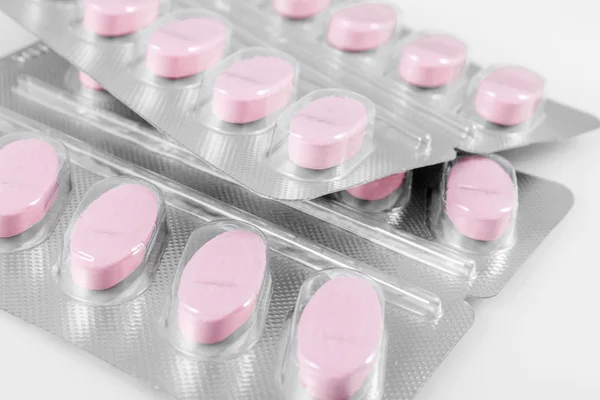 Tabletták és orvosi tabletta — Stock Fotó