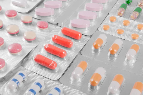 Pillole e compresse mediche — Foto Stock