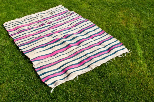 Picnic blanket — Stock Photo, Image