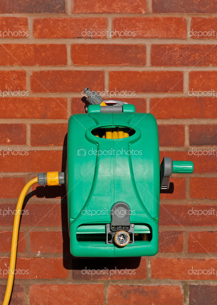 Garden hose reel kit — Stock Photo © luissantos84 14927867