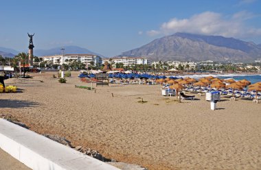 Puerto Banus beach
