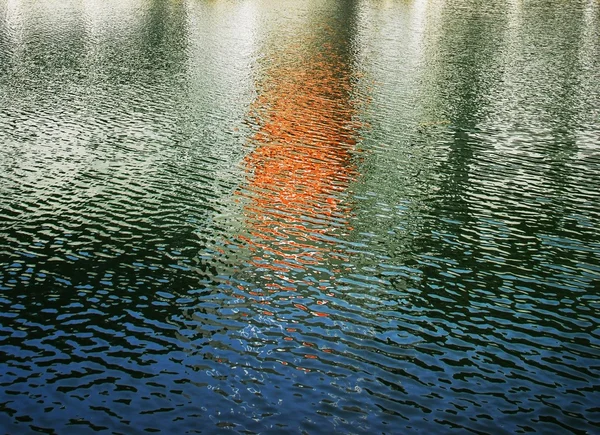 Reflexión fluvial — Foto de Stock