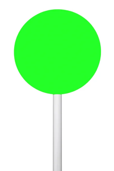 Yeşil işareti — Stok fotoğraf
