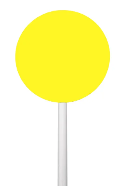 Yellow sign — Stock Photo, Image