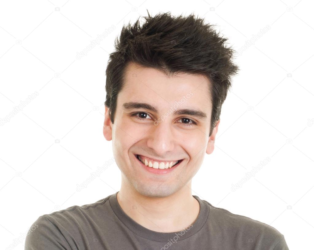 Man smiling