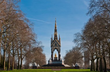 Albert Memorial in Kensington Gardens clipart