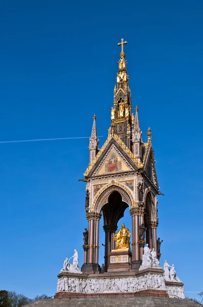 Albert Memorial in Kensington Gardens — Stock Photo, Image