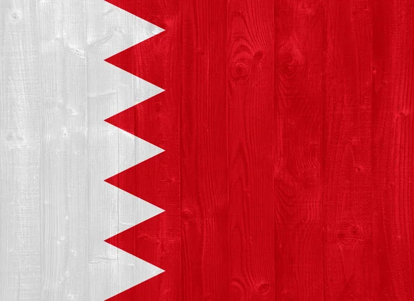 Bahrains flagga — Stockfoto