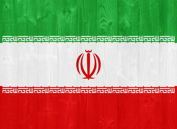 Σημαία του Ιράν — Φωτογραφία Αρχείου