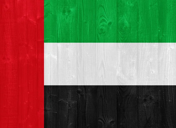 De vlag van Verenigde Arabische Emiraten — Stockfoto