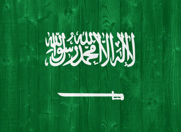 Saudi-arabische Flagge — Stockfoto