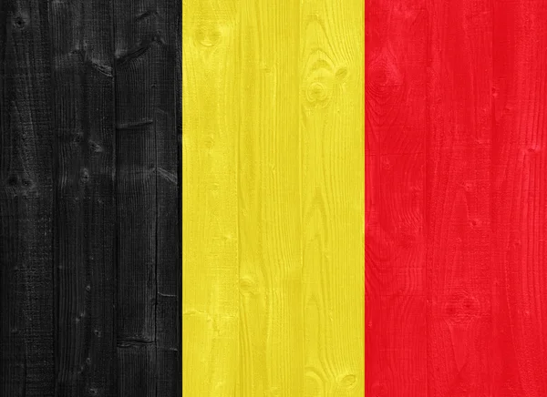 Belgische Flagge — Stockfoto