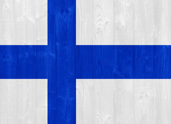 Bandera de Finlandia — Foto de Stock