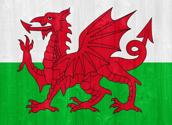 Wales zászló — Stock Fotó