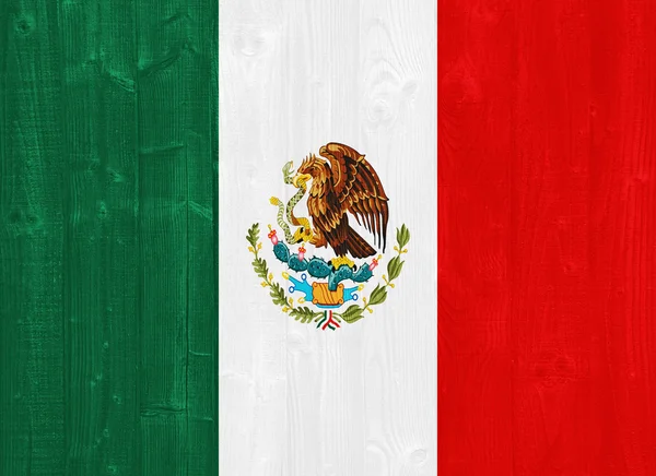 Mexikói zászló — Stock Fotó